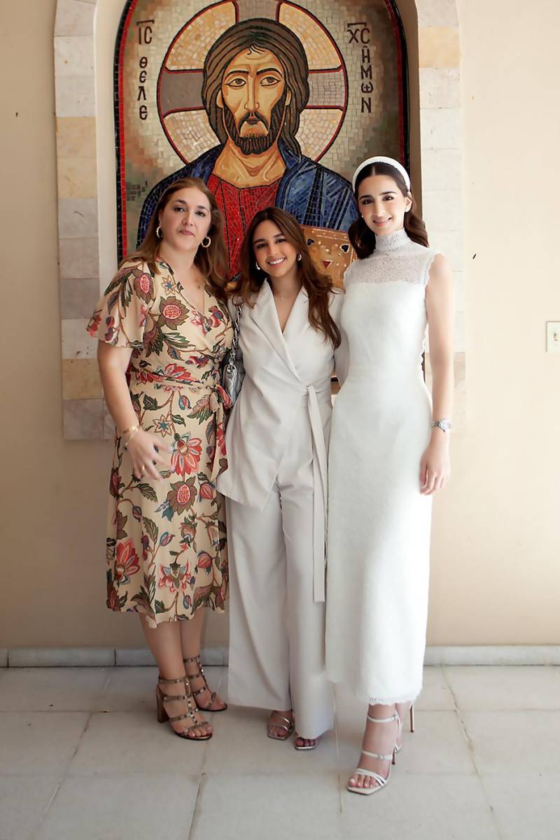 Denisse, Katherine y Michaela Fajardo.