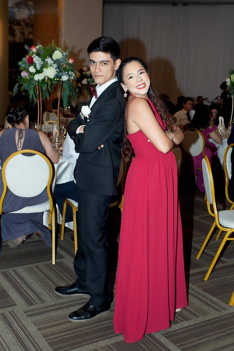 Darío Rivera y Stephanie Ayestas.
