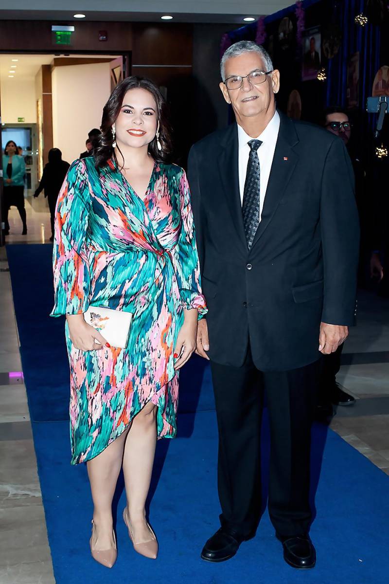 Dina y su padre Juan Bendeck