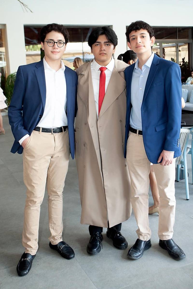 Jorge Castejón, Hernán Zaldívar y Gabriel Narváez