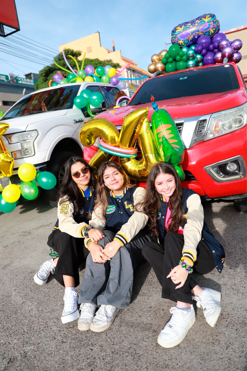 Ana Aguilar, Marisabella Albir y Andrea Bautista.