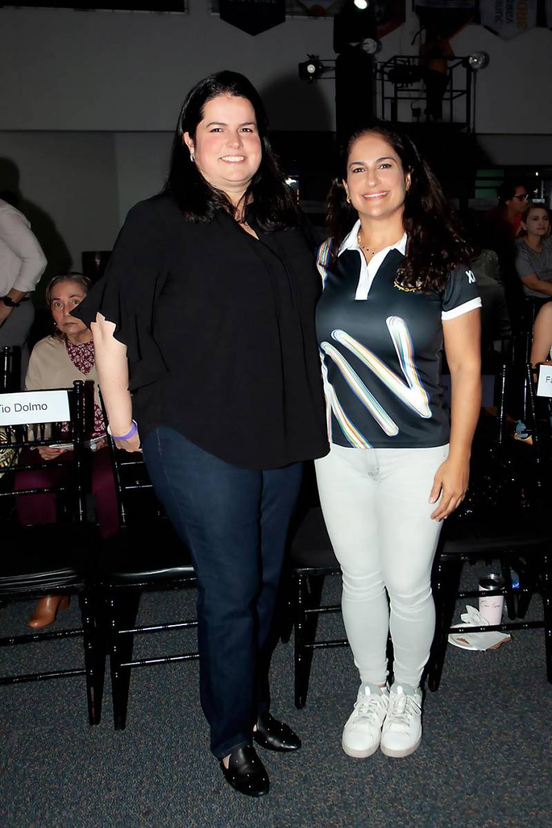 María Antonia Saybe y Tatiana Bendeck.