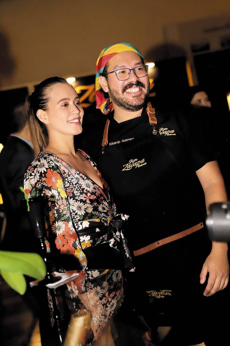 Los chef Debora Faduly Eduardo Guerrero