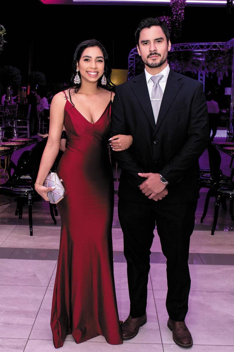 Giselle Medina y Fabricio Coello.