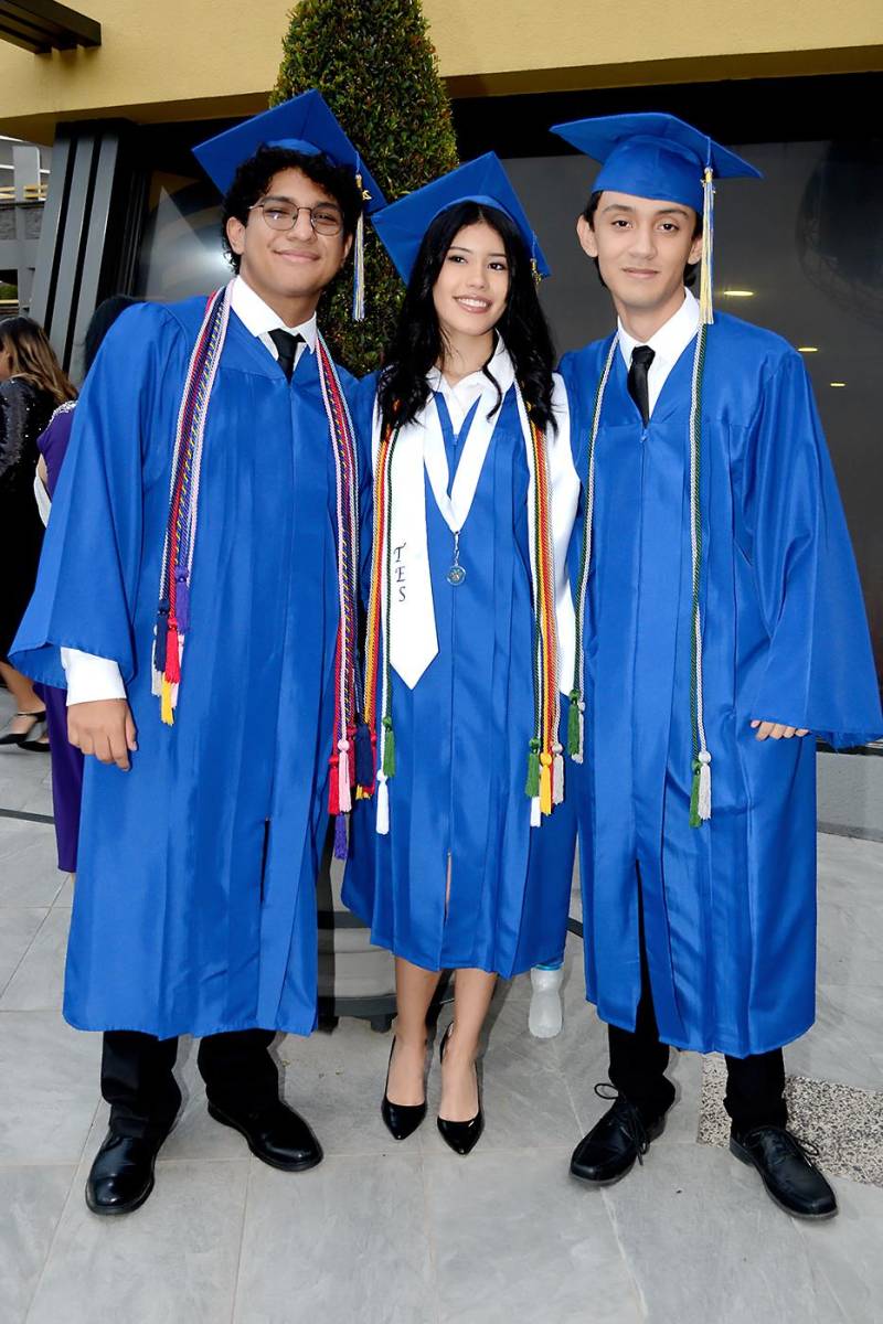Ernesto Hernández, Natalia Artola y Marvin Chinchilla.