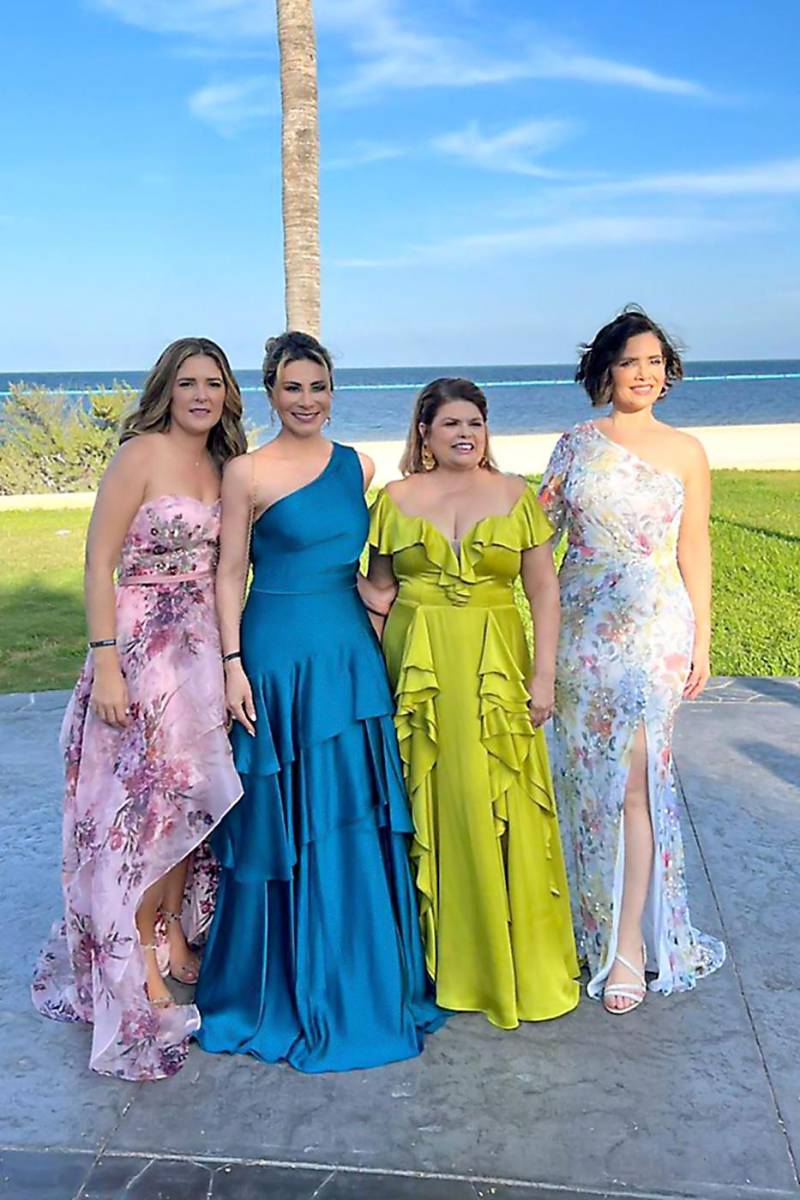 Gabriela Sandoval, Dulce Mejía, Milady Umaña y Dora Sandoval.