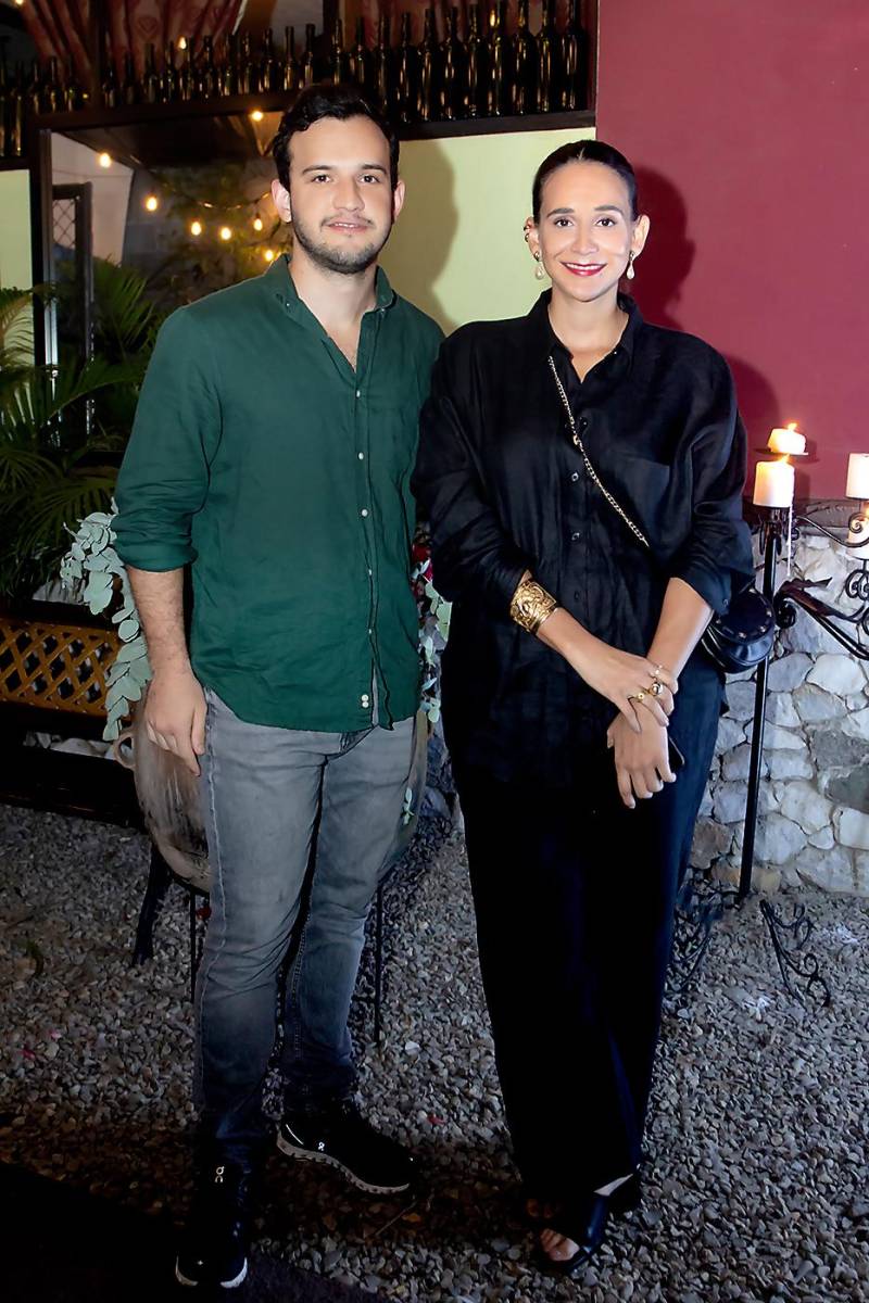 Peter Gerber y Belén Andonie.