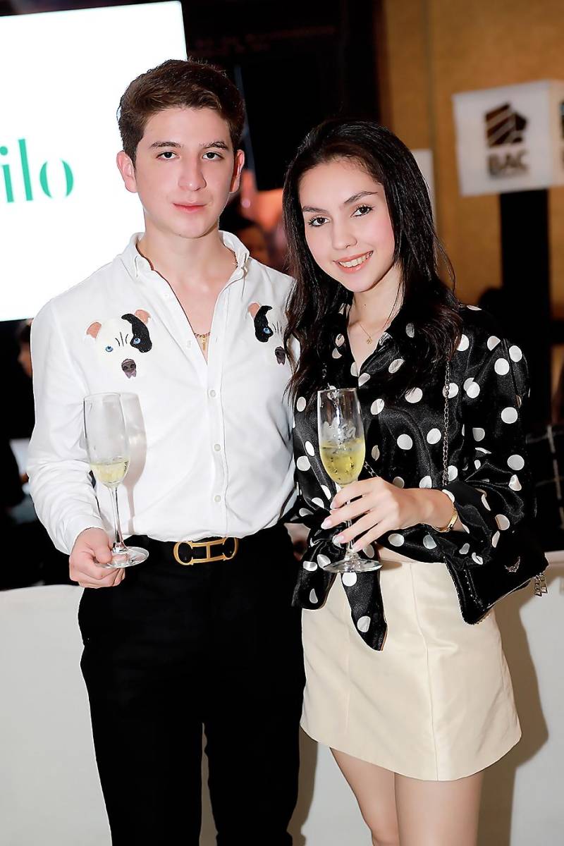 Emir Rivera y Alessandra Paguaga 