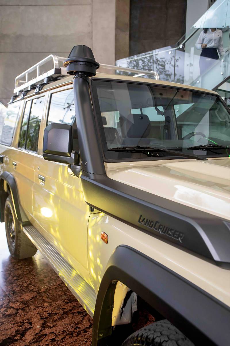 Así se vivió el lanzamiento de el nuevo Toyota Land Cruiser 70 en San Pedro Sula.
