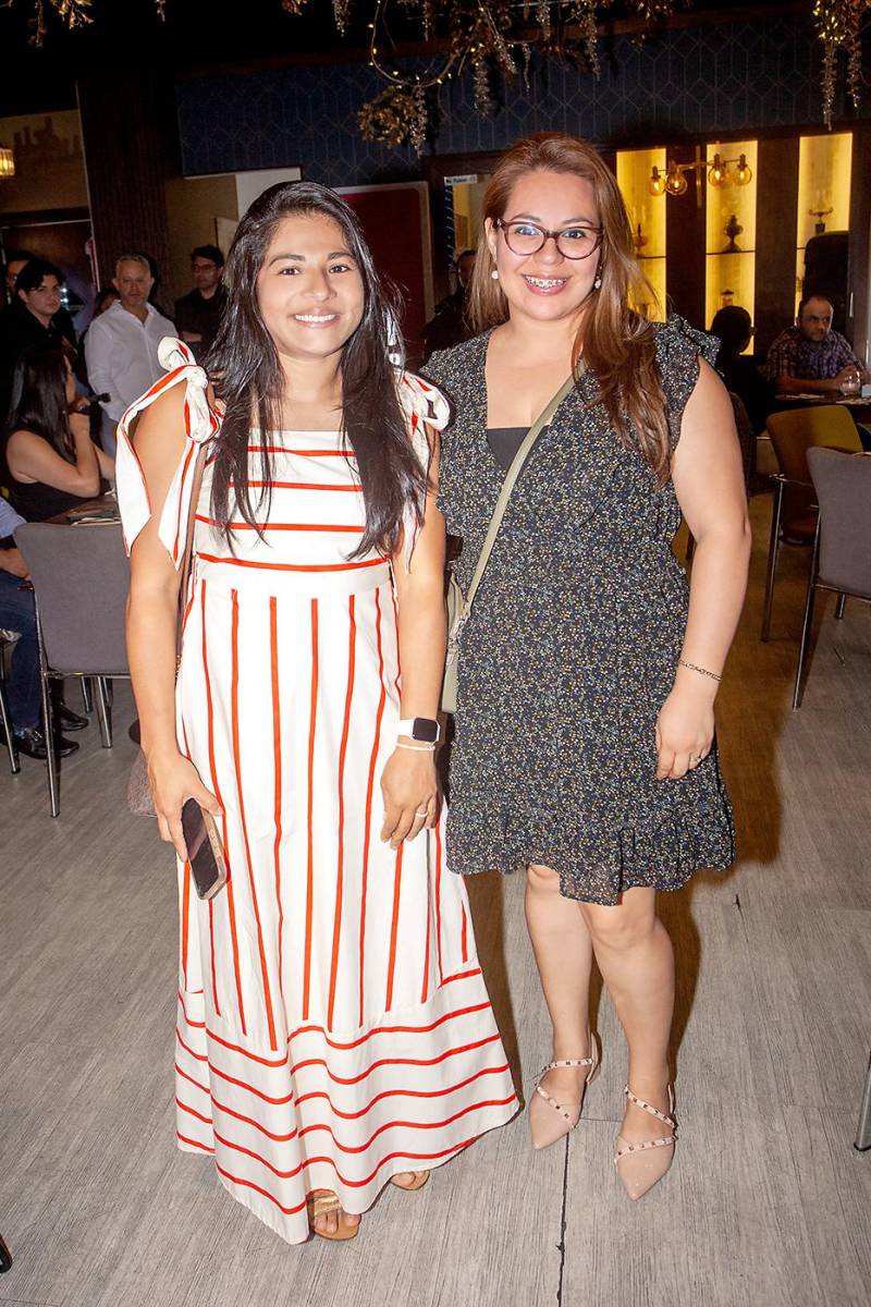 Cinthya Mejía y Nery Velásquez.