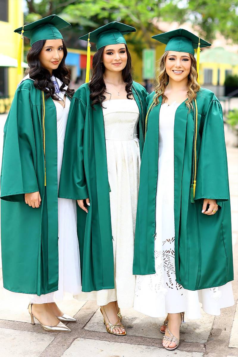 Angelica Salgado, Laura Ortega y Jessy Gutiérrez