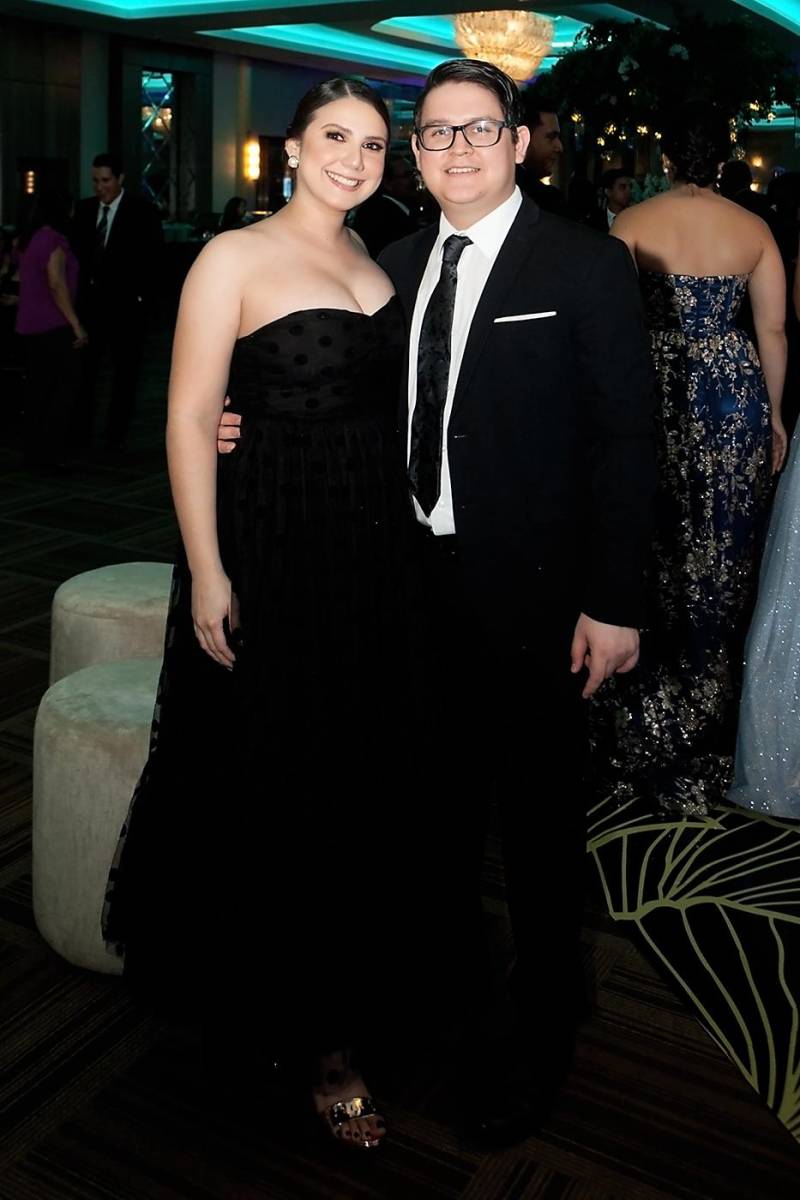 Gretel Martínez y Cristian Andrade.