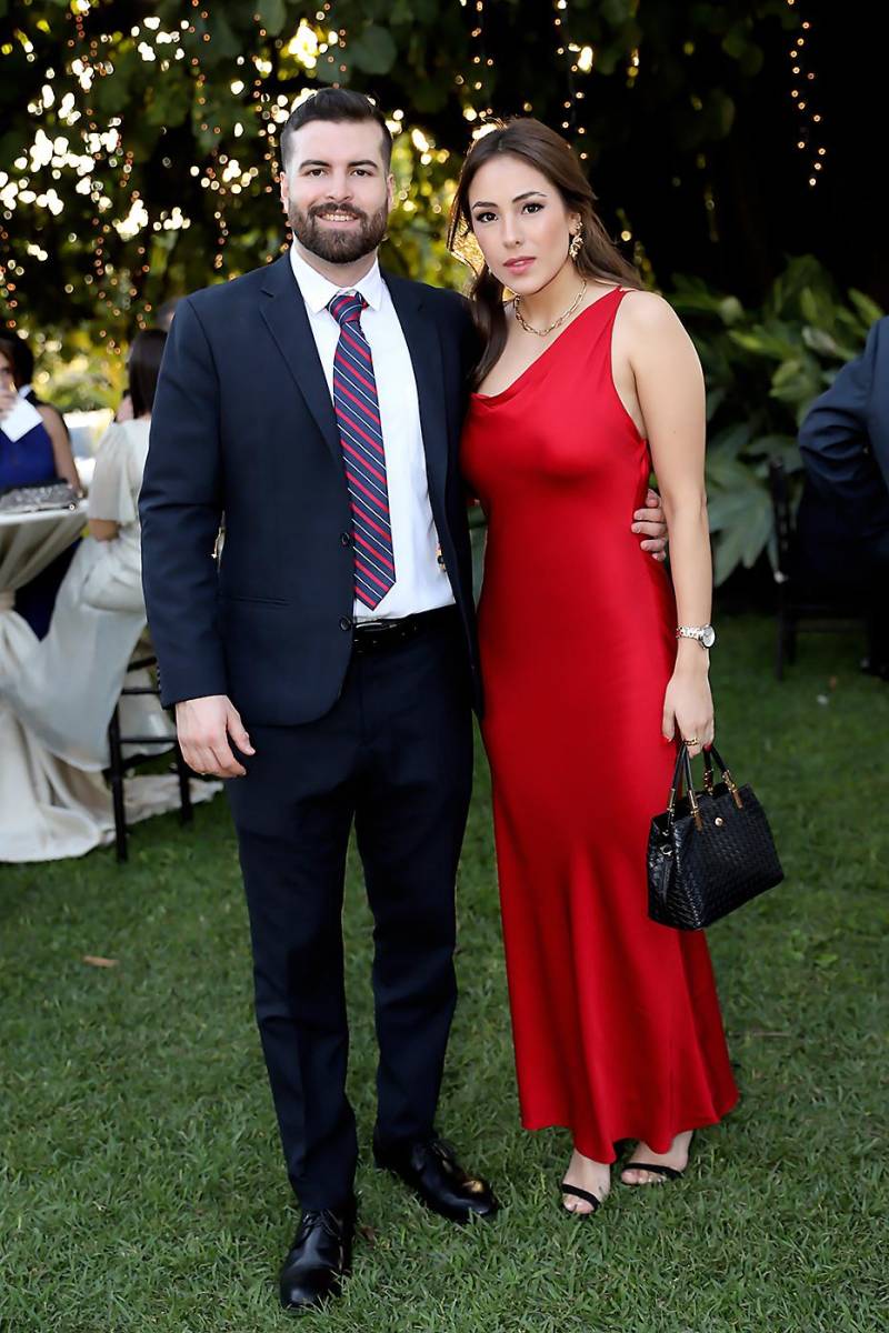 Justin Mcnab y Johana Barahona