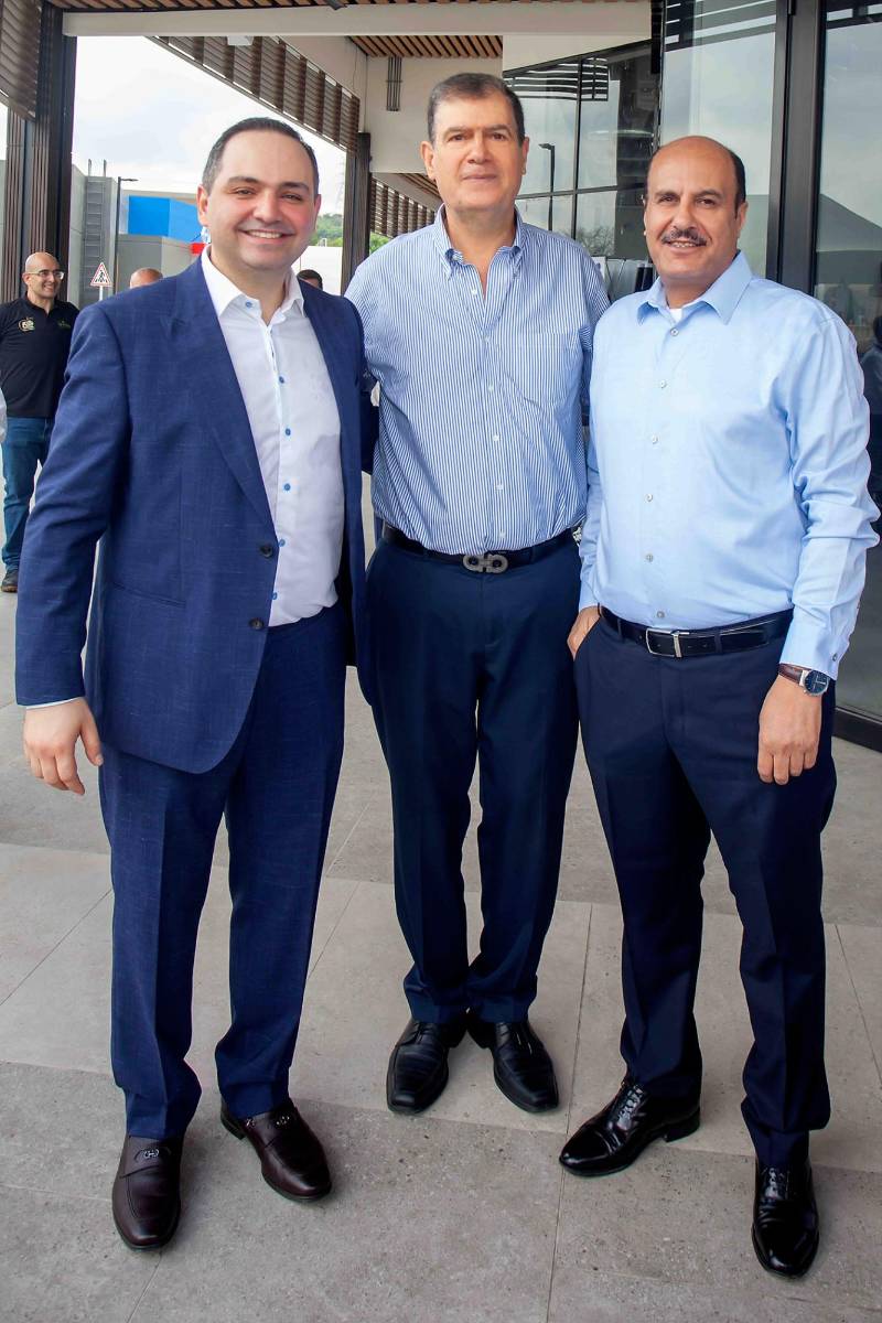  Ghazzan Maalouf, Elías Kharoufeh y Ziad Said Yousef.