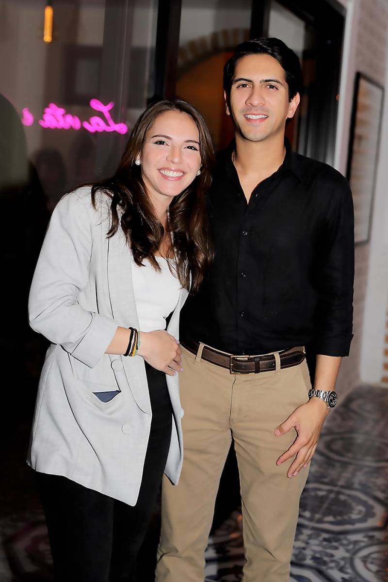 Marcela Barralaga y Orlando Martínez. 