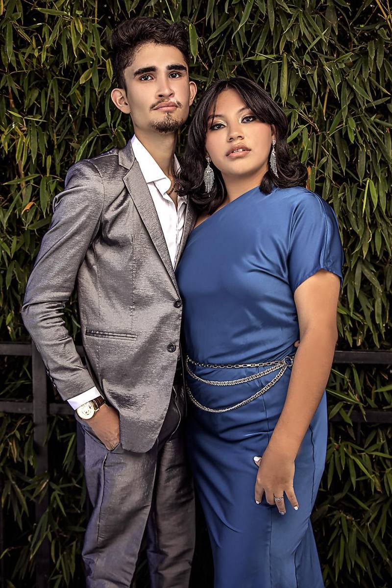 Abner Espinal y Abigail Barrios