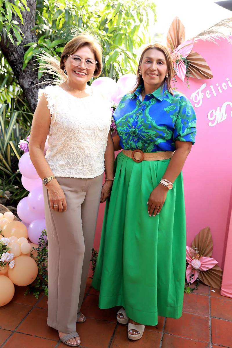 Telma David y Mercedez Escoto 