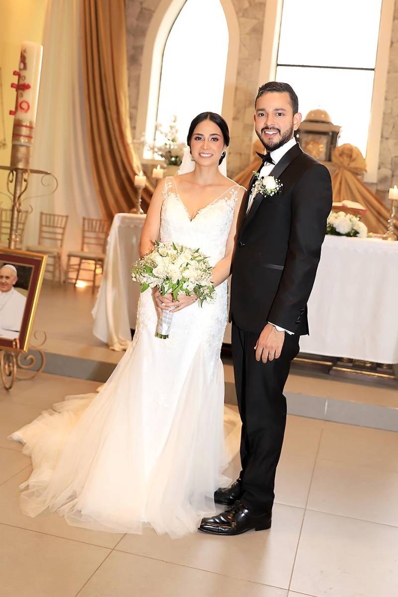 Así fue la boda de Michelle Clamer y Rolando Montero