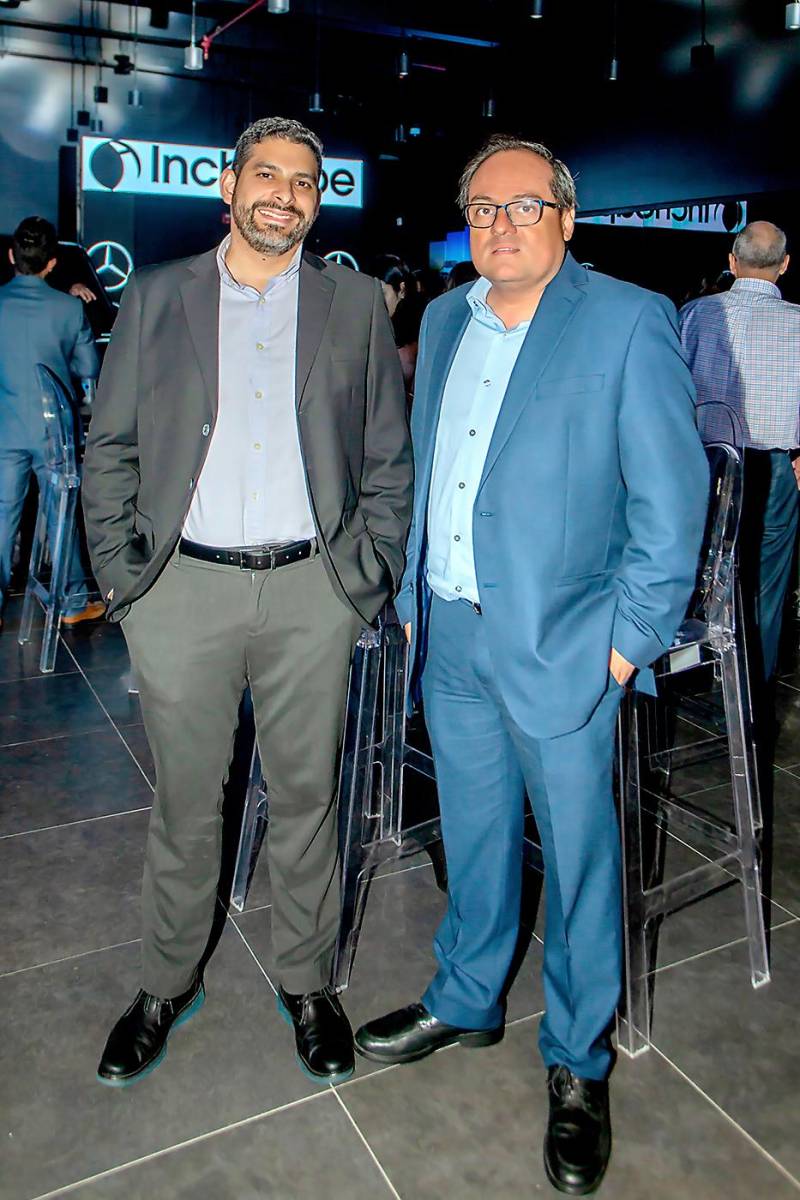 Yankel Valladares y Hugo Nolasco.