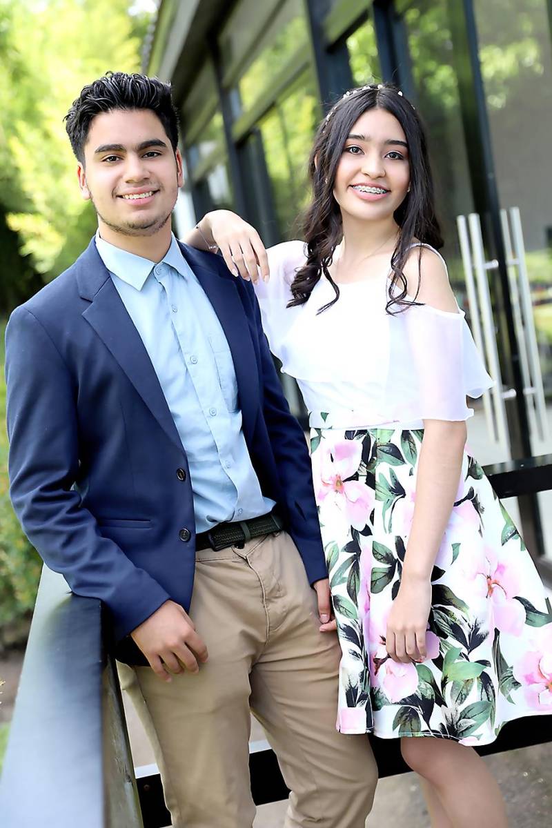 Jair Salgado y Marianna García