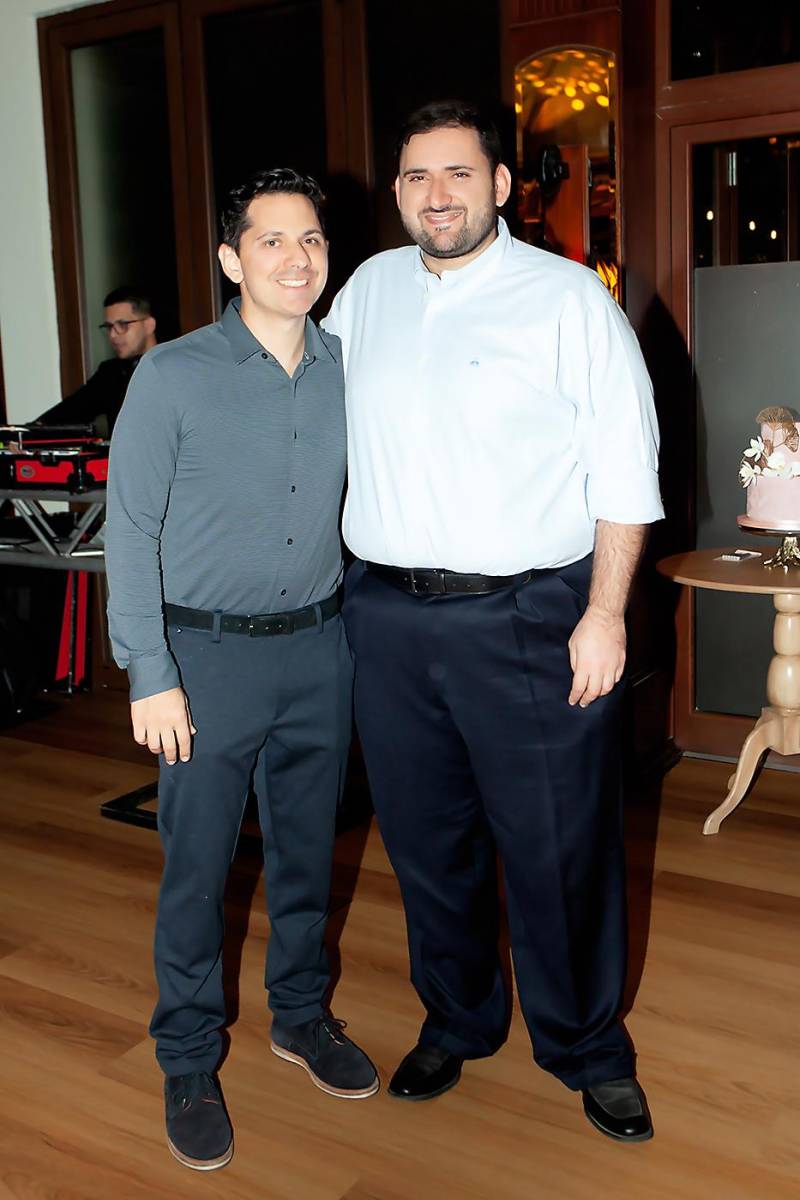 Juan Nasser y Elías Handal.