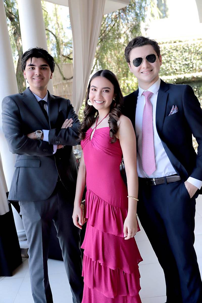 Fernando Nufio, Evangelina Penagos y José Miguel Segura.