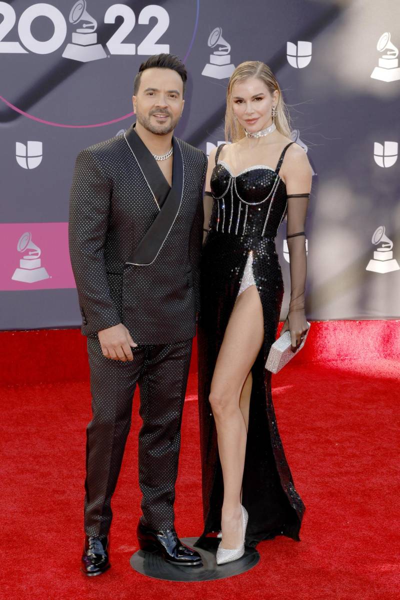 Luis Fonsi y Águeda López.