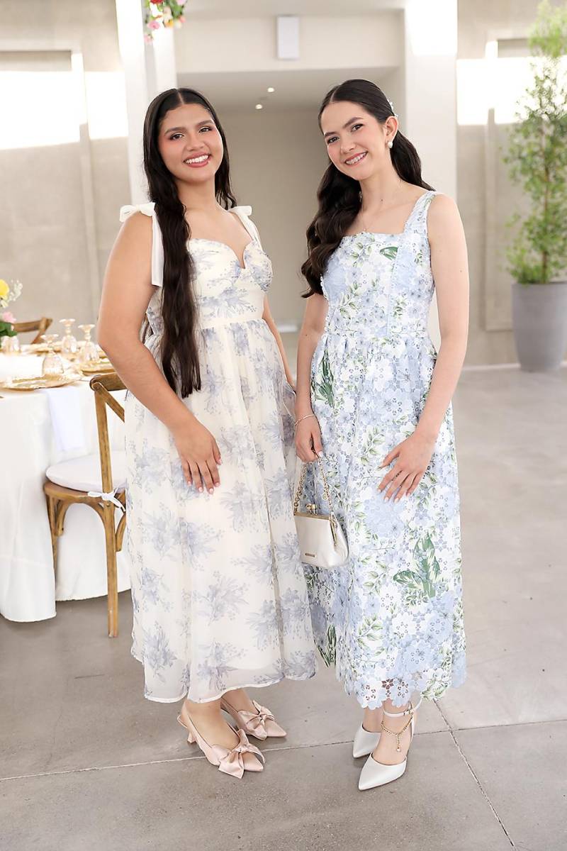 María José Sierra y Fiorella Alvarado.