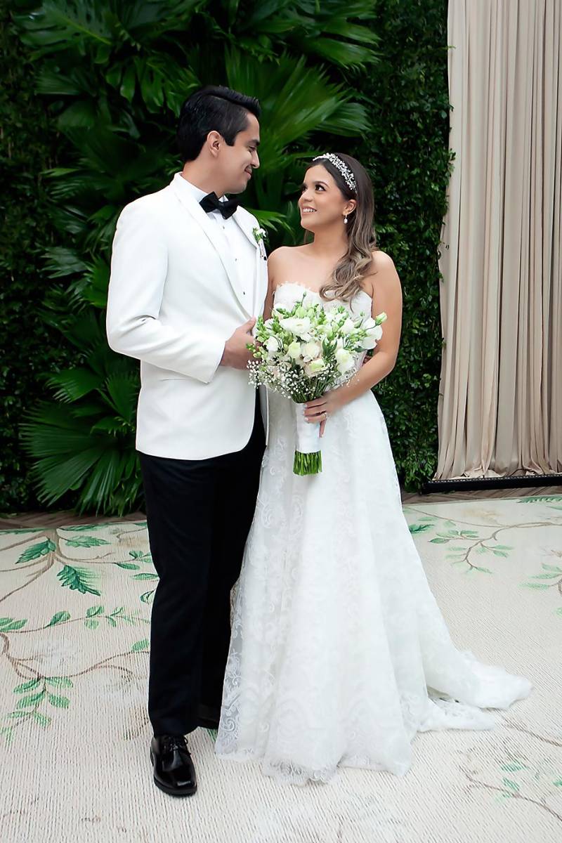 Así fue la boda de Carlos Valladares y Michelle Romero