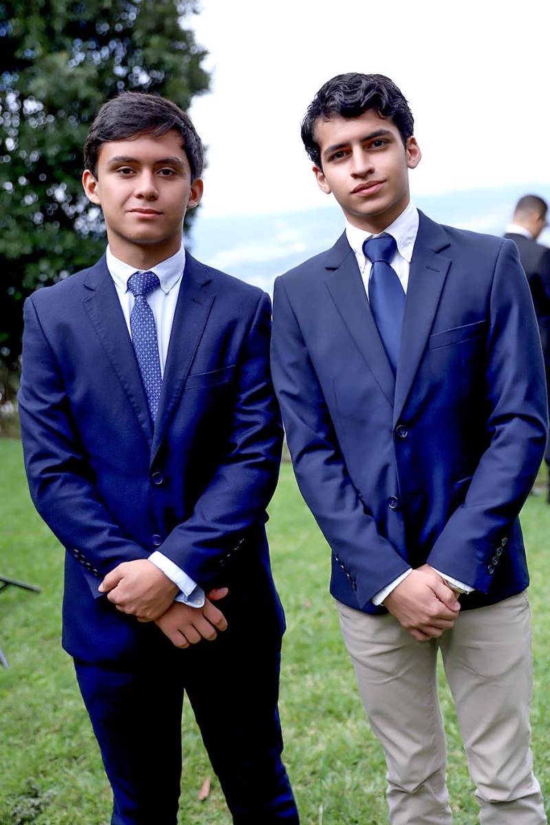 José Pineda y Rodrigo Massu. José Pineda y Rodrigo Massu.