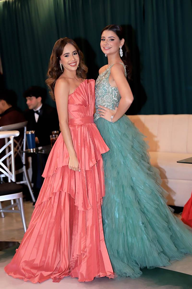 Cecilia Fiallos y Lucía Cornejo