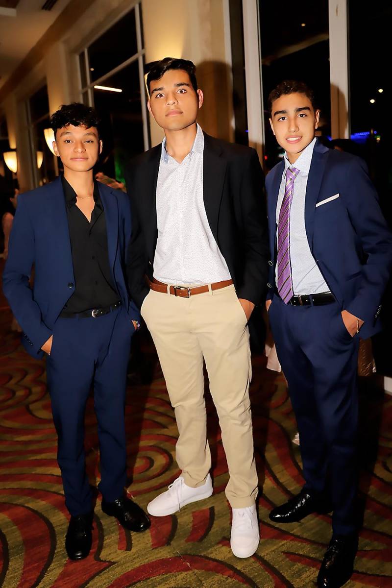 Gabriel Medina, René Maradiaga y Mariano Rodríguez