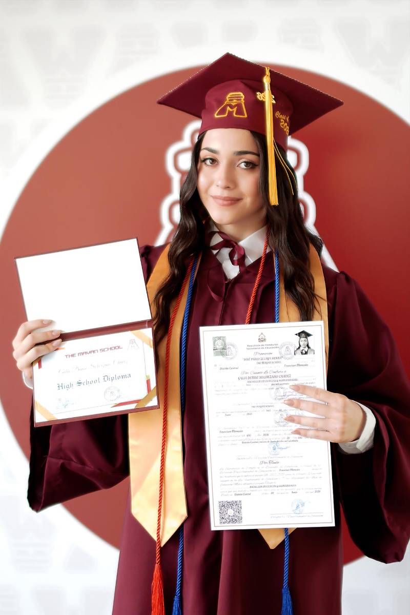Graduación de los seniors 2026 de Mayan School