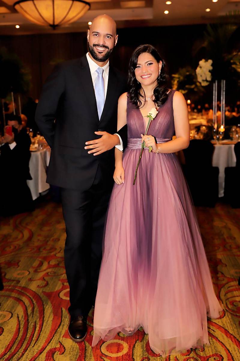 Ragnar Magaña con su hija Andrea 