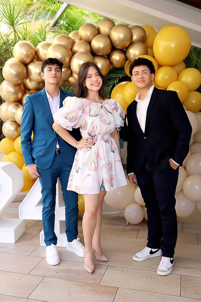 Jorge Valladares, Ashley Ham y José Estrada.