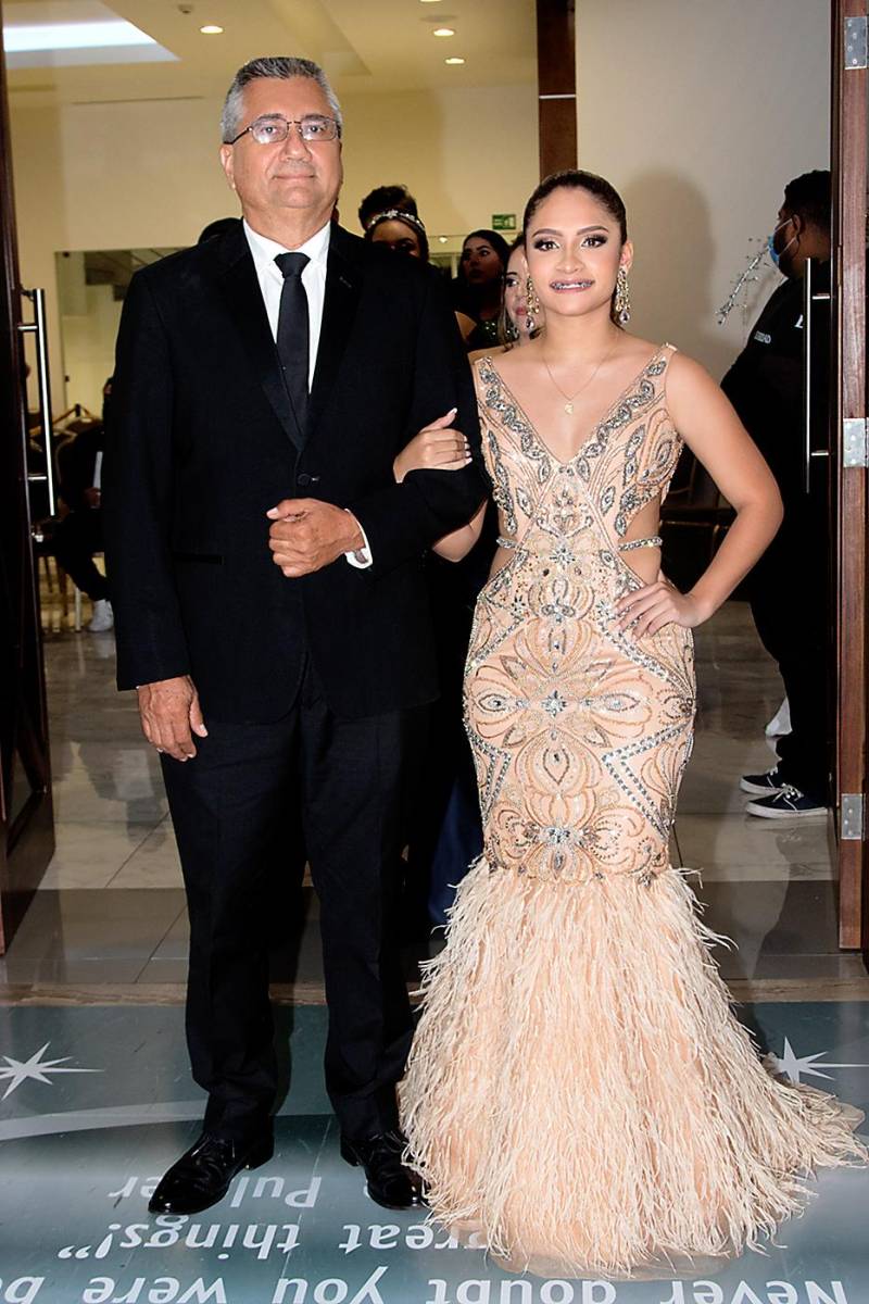 Juan Herrera y su hija Maria Paz.