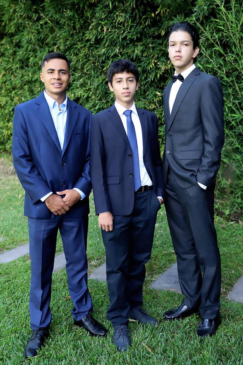 Fernando Guzmán, Daniel Dominguez y Carlos Velásquez
