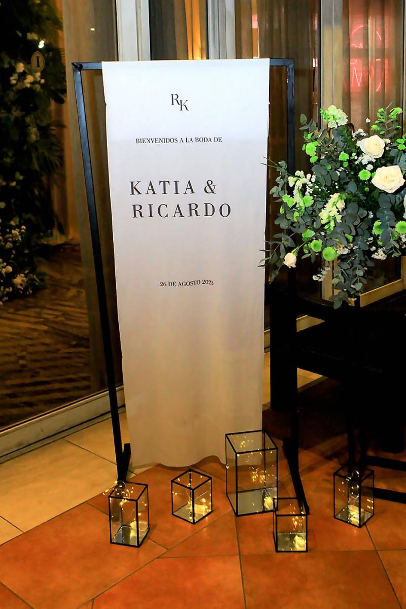 La boda de Ricardo Brizuela y Katia Cordón
