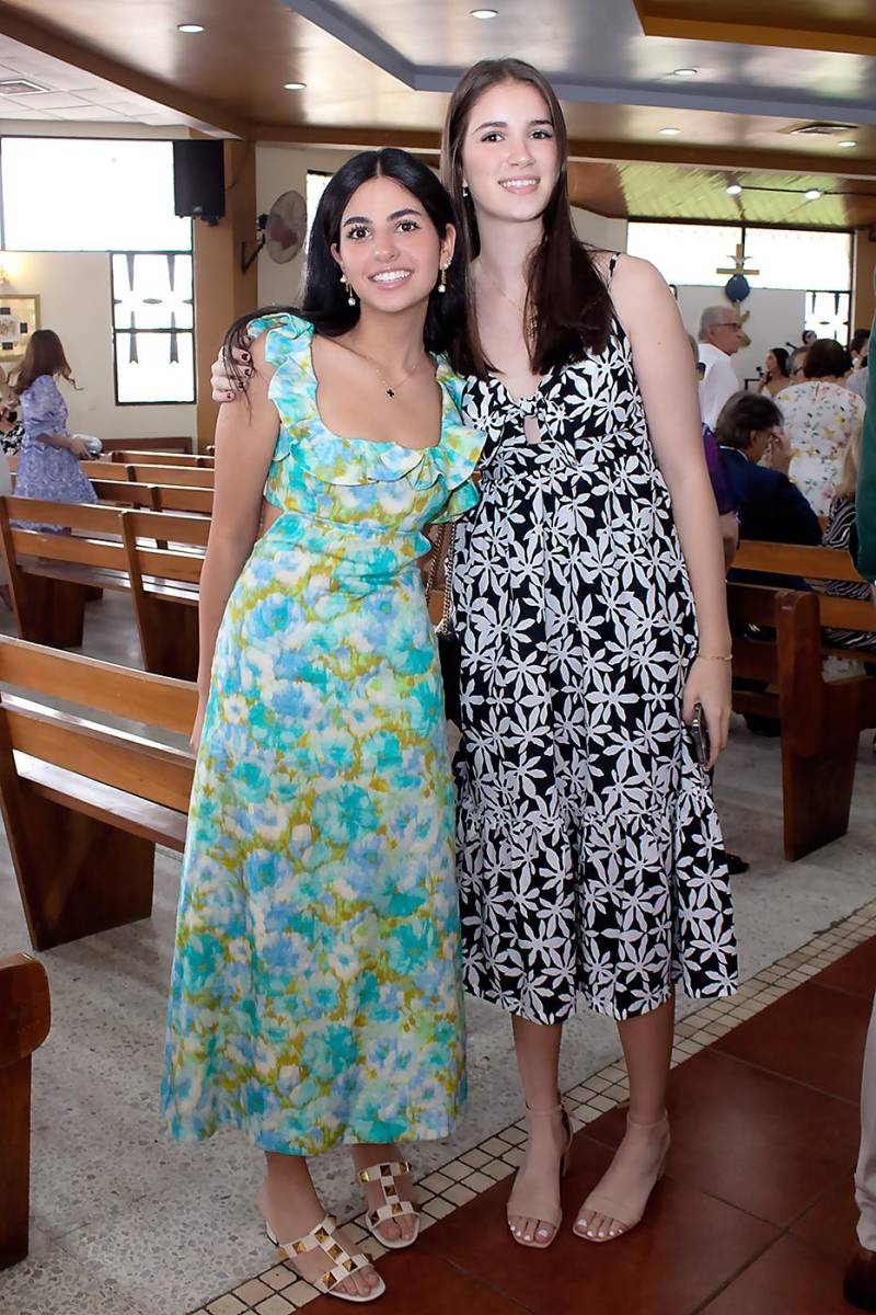 Juliana Boadla y Eliana Kharoufe.
