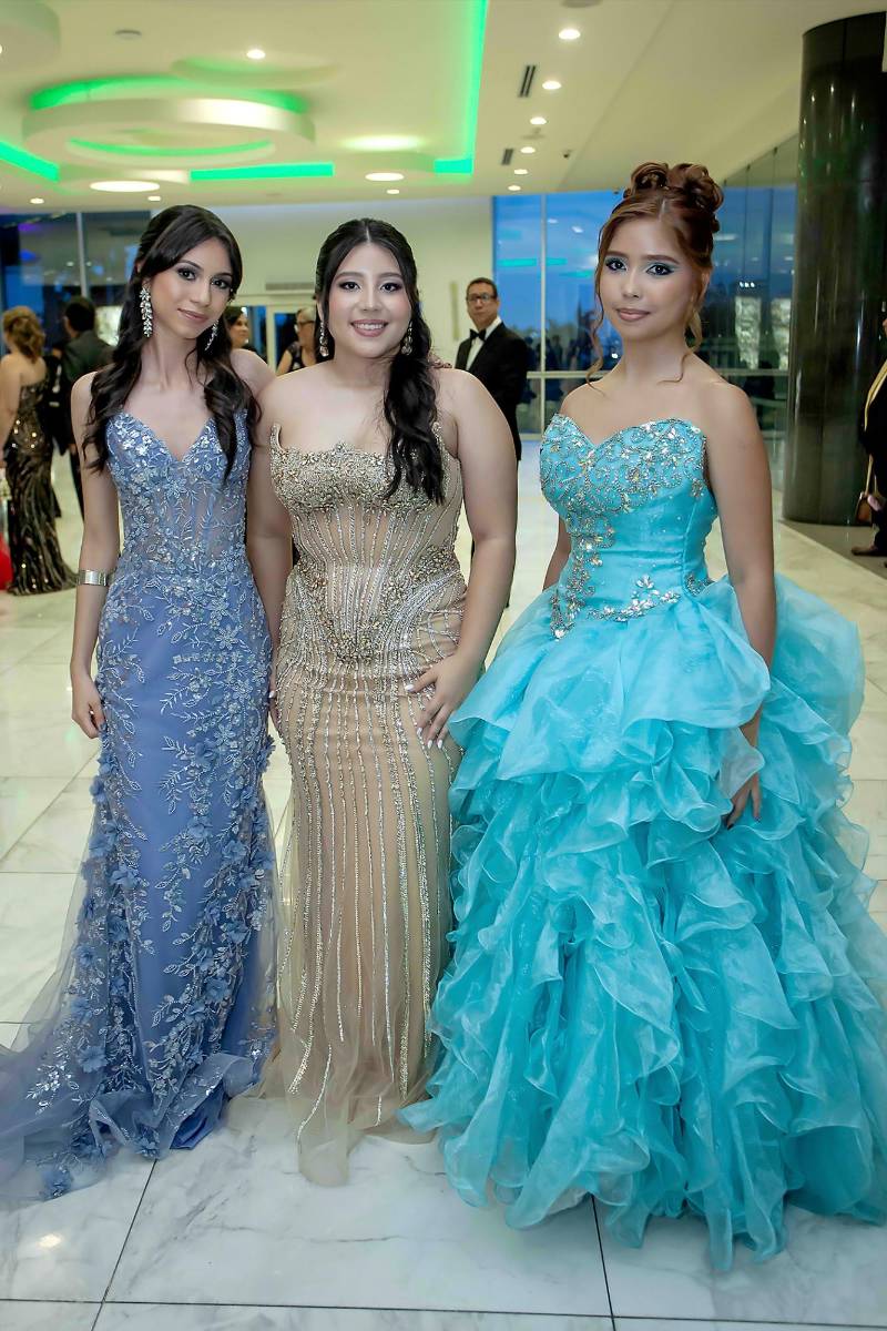 Ana Galindo, Larissa Amaya y Michelle Cuyuch. 