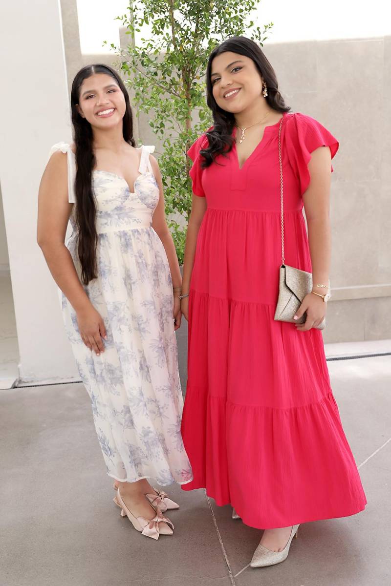 María José Sierra y Camila Regalado.