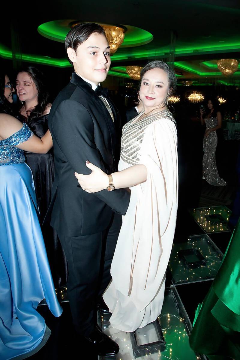 David Méndez y Karen Tabora.