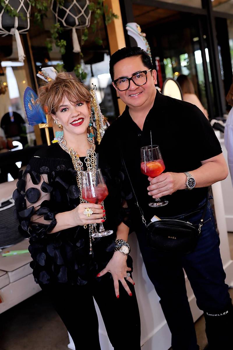 Gracia María Milla y Miguel Chong.