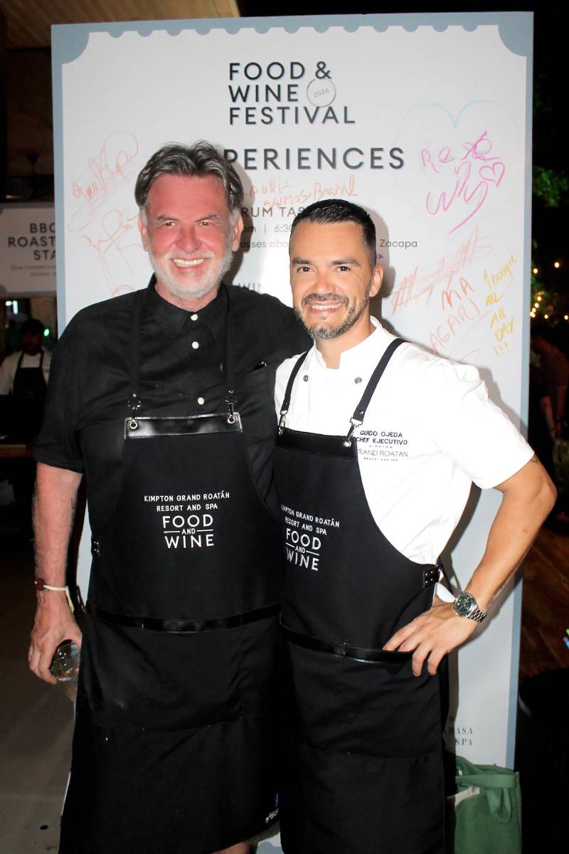 Chef Danilo Ferraz y Chef Guido Ojeda.