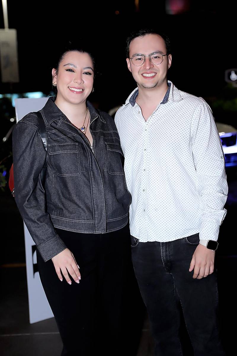 Tali Espinoza y Gustavo Raudales.