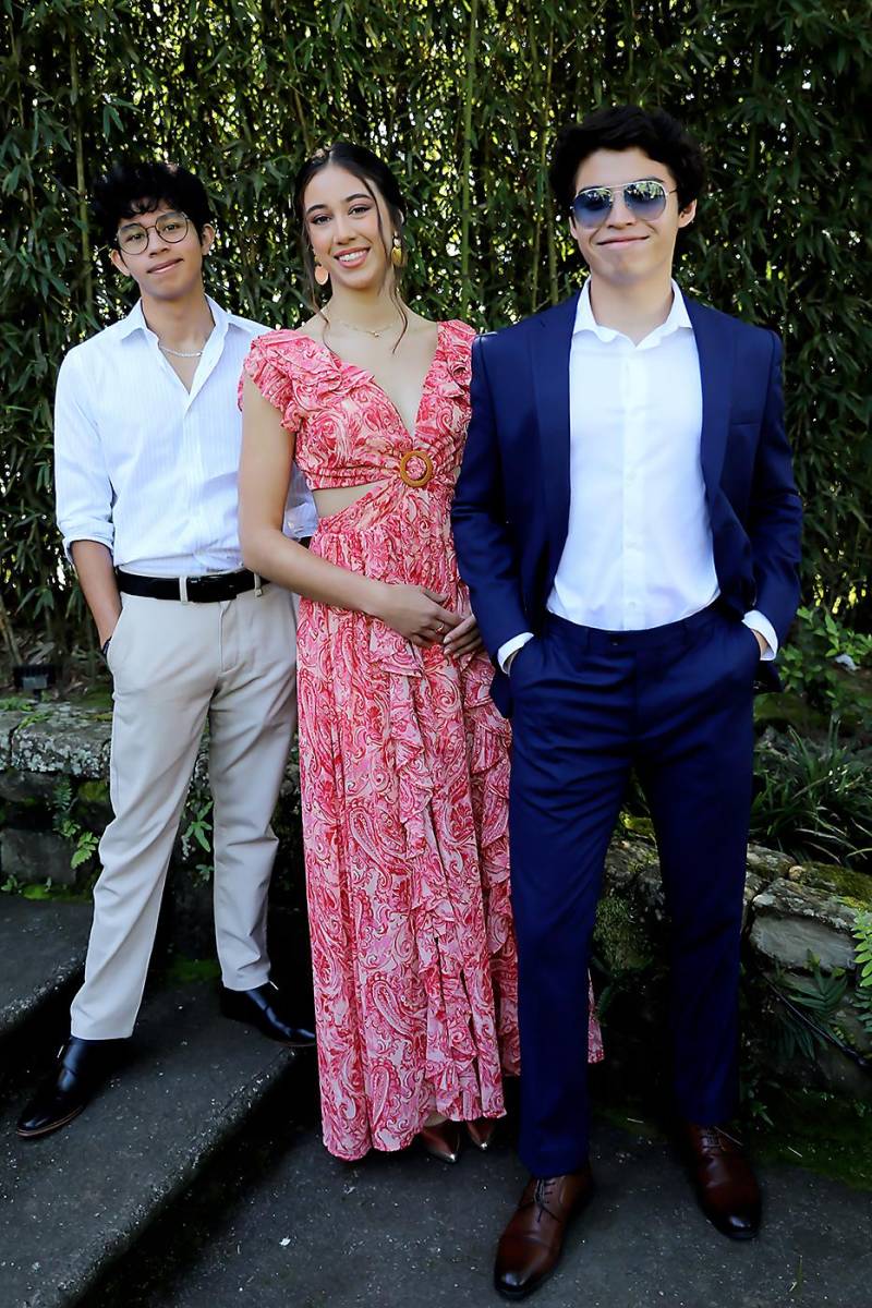 Emilio Fu, Maya Redman y José Mejía. 