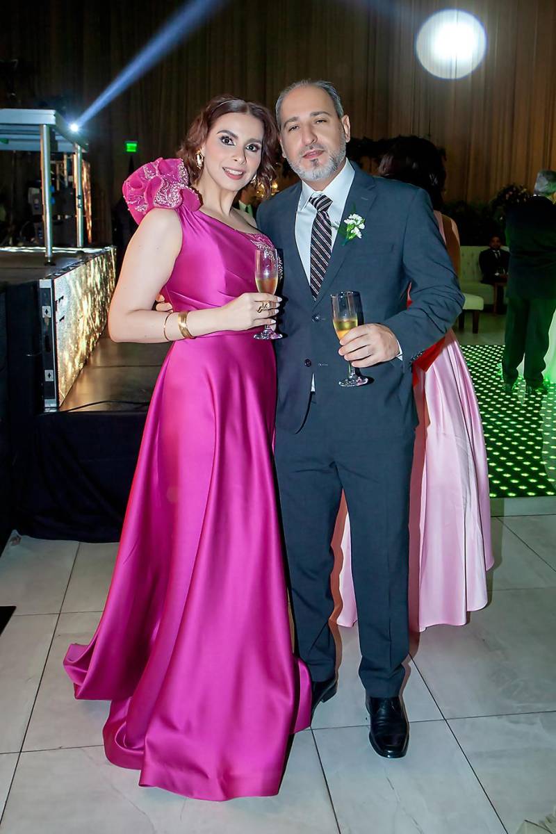 Boda de Antón Fanous y Katherine Hasbún