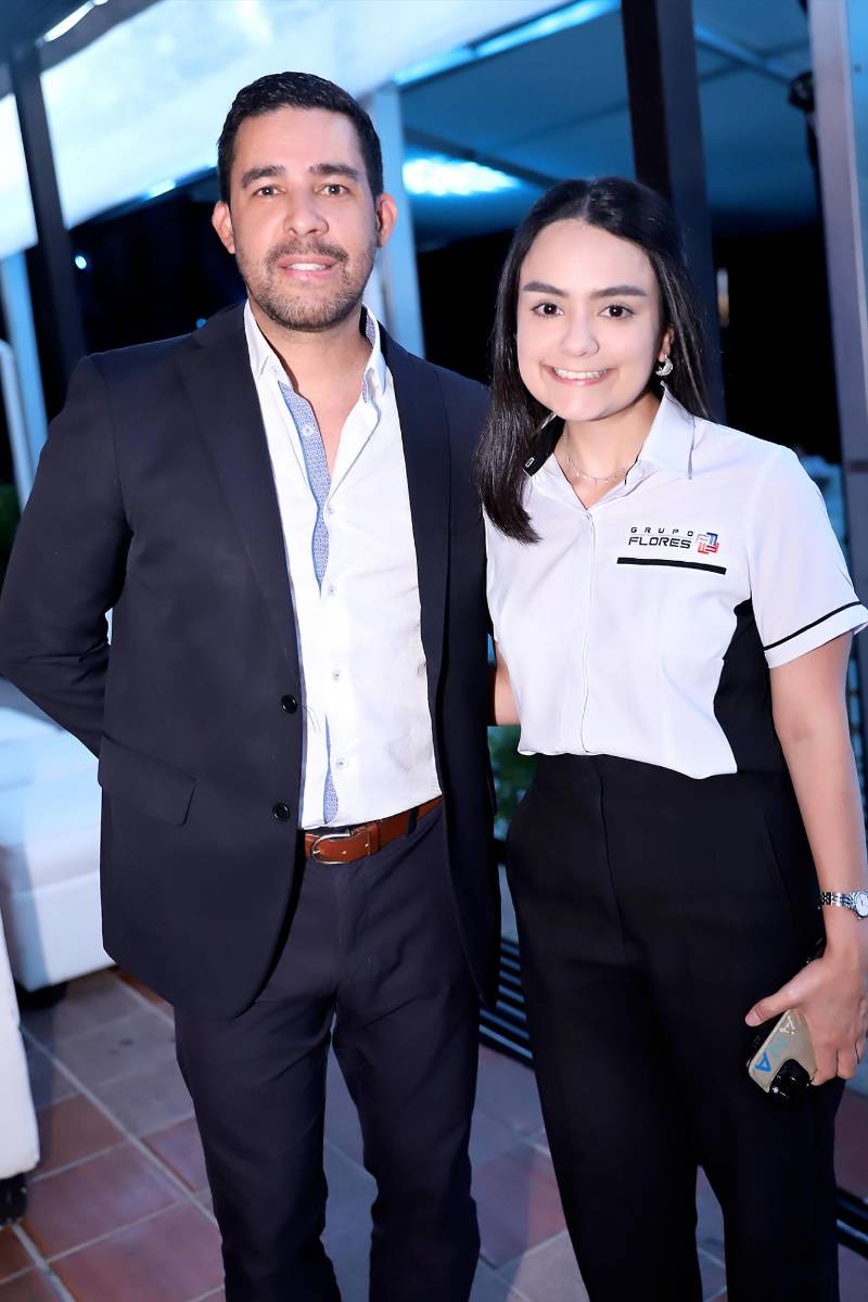 Edmundo Pazzeti e Ivanna Betancourt.