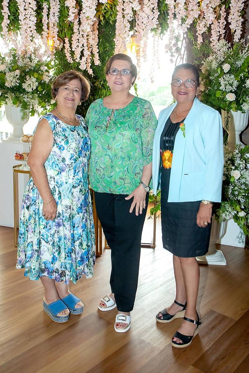 Mary Handal, Rita Simón y Vilma Karow