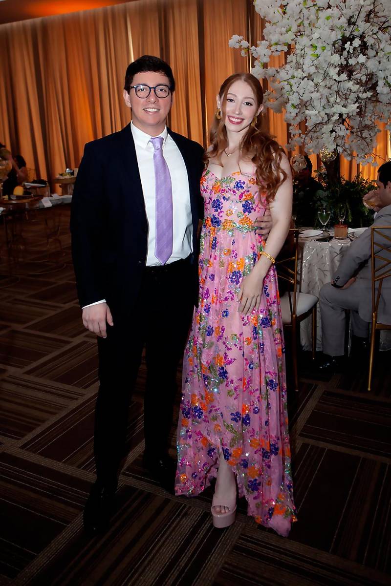 Roberto Castellanos y Emily Canahuati